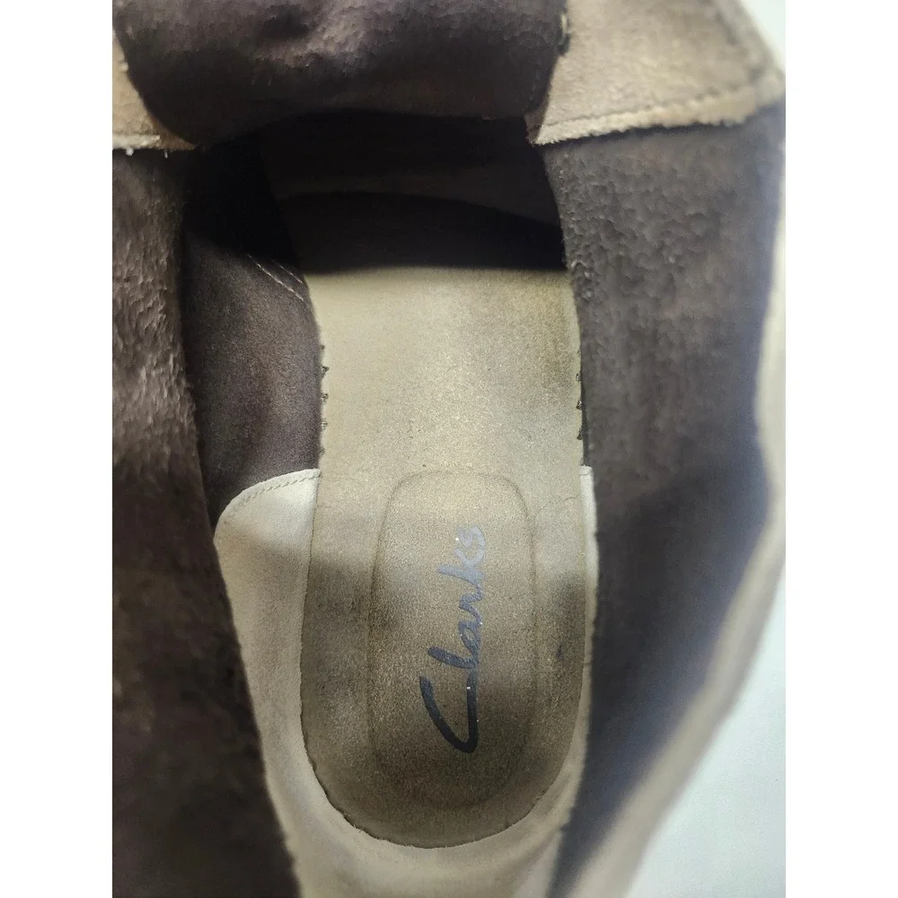 Clarks Bushacre 2 Mens 11.5 M Taupe Sand Suede Chukka Desert Boots 26082285